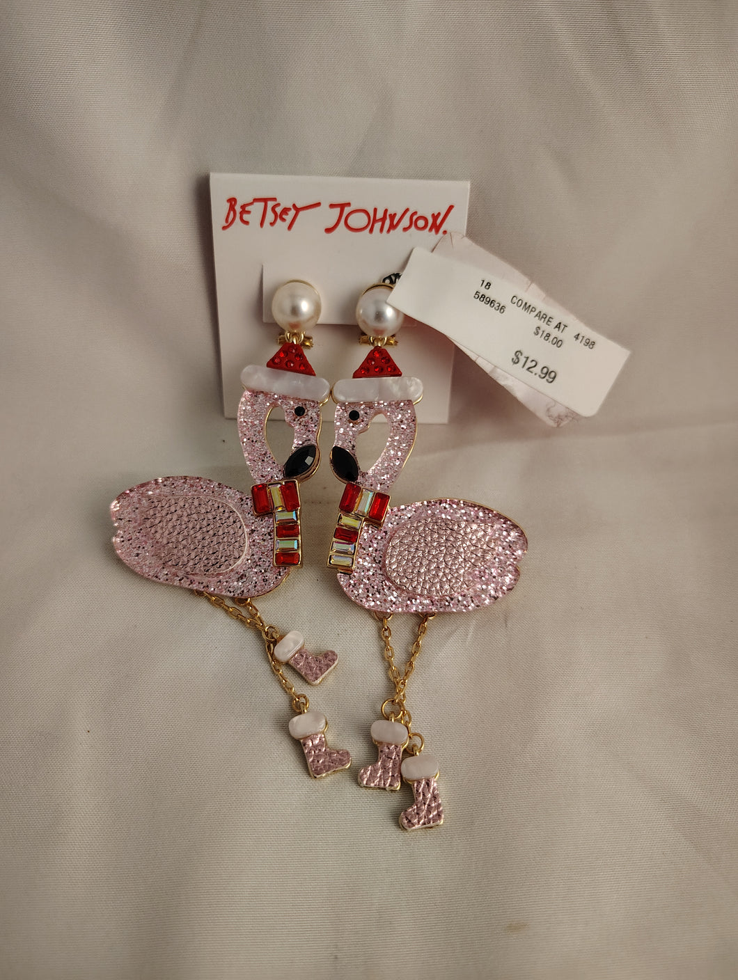 Betsey Johnson flamingo